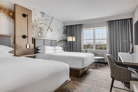 Marriott Chicago Midway - 14 Days Parking - The standard room with two queen beds.
