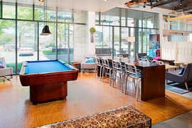 aLoft Philadelphia Airport - Gather with friends and family for a game of pool at the billiards table.