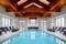 Detroit Metro Airport Marriott - Take a dip in the hotel's indoor pool.