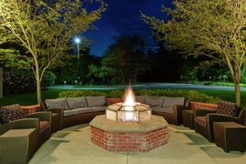 Hilton Garden Inn Raleigh Durham Airport - Get some fresh air on the hotel's outdoor patio. 