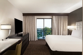 Embassy Suites by Hilton Philadelphia Airport - The standard king suite. 