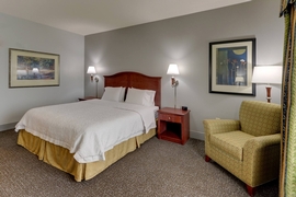 Hampton Inn & Suites Indianapolis Airport - The standard king room includes complimentary WiFi. 