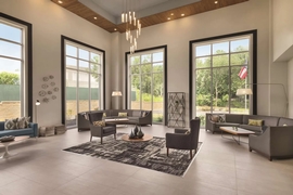Radisson Hotel Atlanta Airport - Relax with friends and family in the hotel's modern lobby.