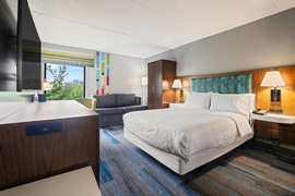 Hampton Inn Ridgefield Park - Manhattan Cruise Package - The standard king room includes complimentary WiFi.