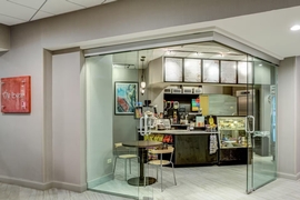Hilton Chicago Oak Lawn - Chicago Midway - Grab a coffee from the hotel's cafe.