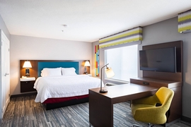 Hampton Inn & Suites Salt Lake City Airport - The standard, spacious room includes free WIFI, microwave, mini refrigerator and a coffee maker.