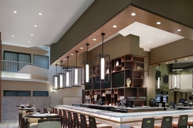 DoubleTree by Hilton Newark Airport - Have some drinks with travel companions at the hotel's bar. 