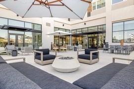 Cambria Hotel Burbank Airport - Enjoy some fresh air and breathtaking views on the outdoor patio. 
