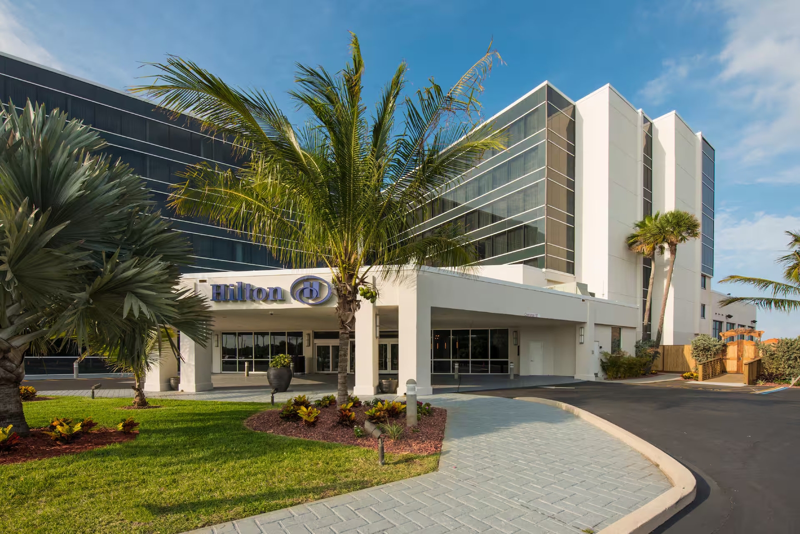 Hilton Cocoa Beach Oceanfront Port Canaveral - The Hilton is located 7 miles from Port Canaveral and 50 miles from MCO Airport.