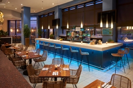 Hilton Cocoa Beach Oceanfront Port Canaveral - Have a drink at the hotel's lounge. 