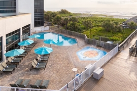 Hilton Cocoa Beach Oceanfront Port Canaveral - Take a dip in the hotel's pool.