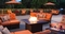Hilton Cocoa Beach Oceanfront - Nothing is better than sitting by the fire pit and catching the warm salty breeze off the ocean.