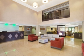 Wingate by Wyndham Raleigh Durham Airport - Relax in the lobby area. 