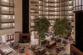 Embassy Suites Nashville Airport - The Embassy Suites is an atrium style property.